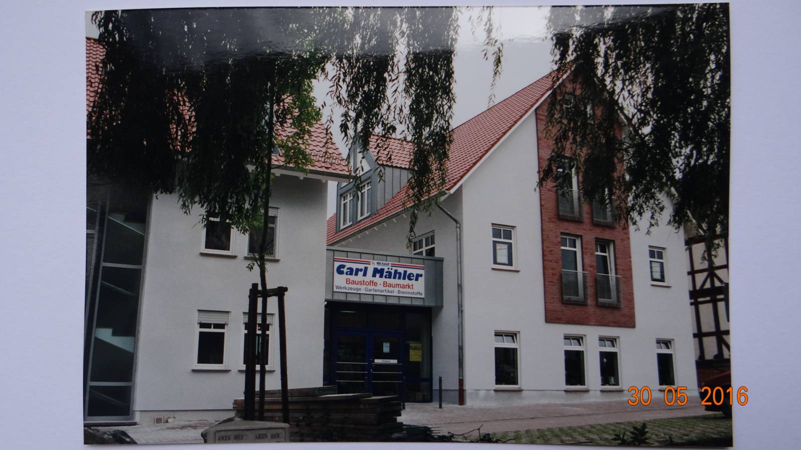 Das Geschäft von Carl Mähler in Bischhausen